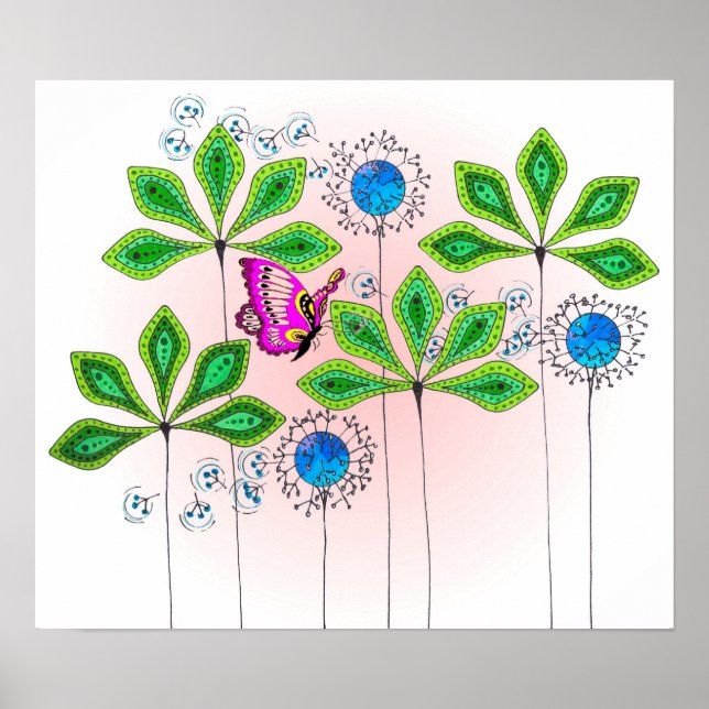 Leafy Green_Butterfly Poster (Front)