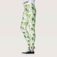 Leafy Green Garden Veggies Cute Vegetables