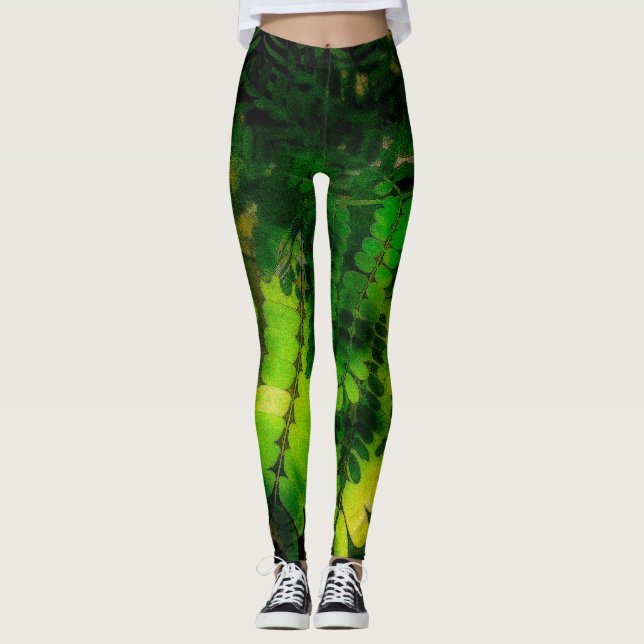 Leafy Greens Leggings (Front)