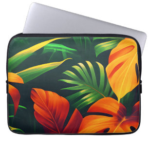 LEAFY LEAVES NATURE GARDEN LAPTOP SLEEVE