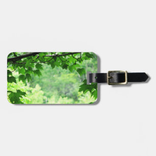 Leafy Luggage Tag