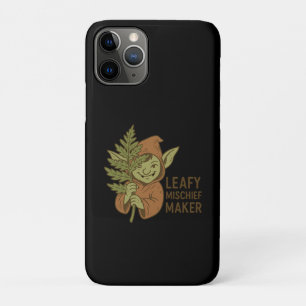 Leafy Mischief Maker - Cute Goblin Forest Creature Case-Mate iPhone Case