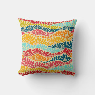 Leafy Mosaic Cushion
