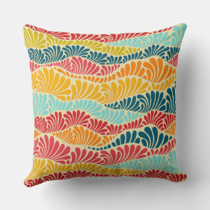 Leafy Mosaic Cushion