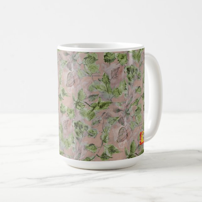 Leafy Mug (Front Right)