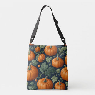 Leafy Pumpkin Patch Tote