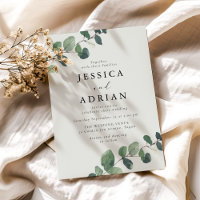 Leafy Sage Green Elegant Wedding