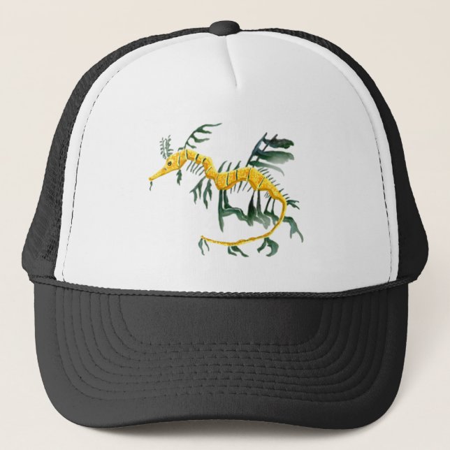Leafy Sea Dragon Trucker Hat (Front)