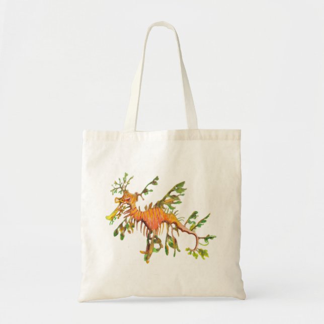 Leafy Seadragon Artwork Tote Bag (Front)