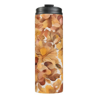 Leafy Shades Of Color Thermal Tumbler