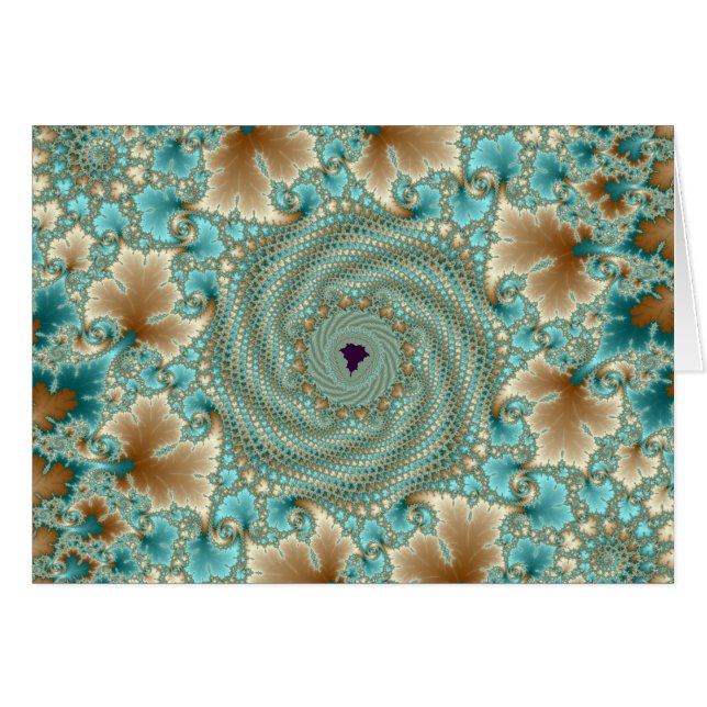 Leafy Whorls Fractal (Front Horizontal)