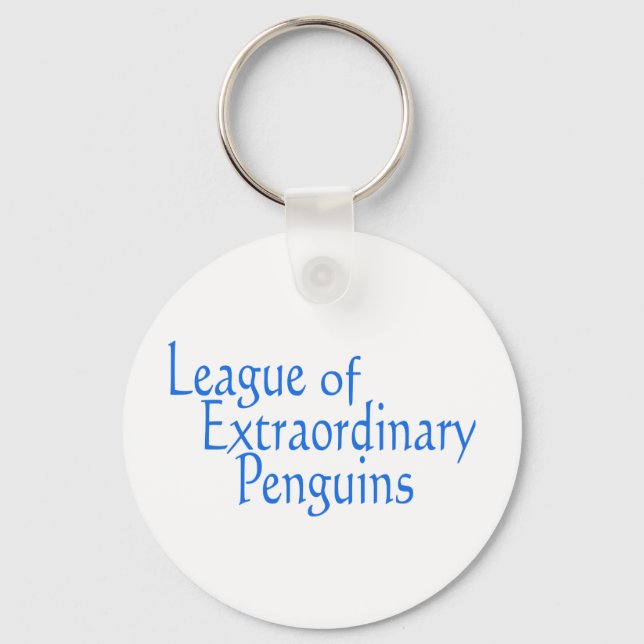 League of Extraordinary Penguins 3 Key Ring (Front)