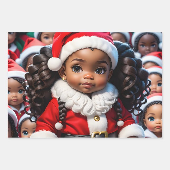 League of Lady Santas Wrapping Sheets (3) (Front 2)