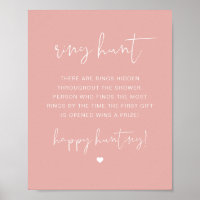 LEAH Vibrant Pastel Ring Hunt Bridal Shower Game