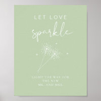 LEAH Vibrant Pastel Wedding Sparkler Send Off