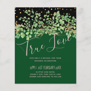 LeahG Budget GREENERY Leaves Wedding