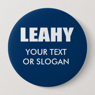 LEAHY 2010 10 CM ROUND BADGE