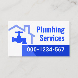 Leaking Faucet From Building Frame Business Card