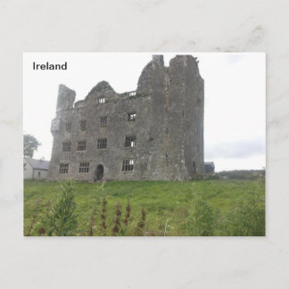Leamenah Castle, Co Clare, Ireland Postcard