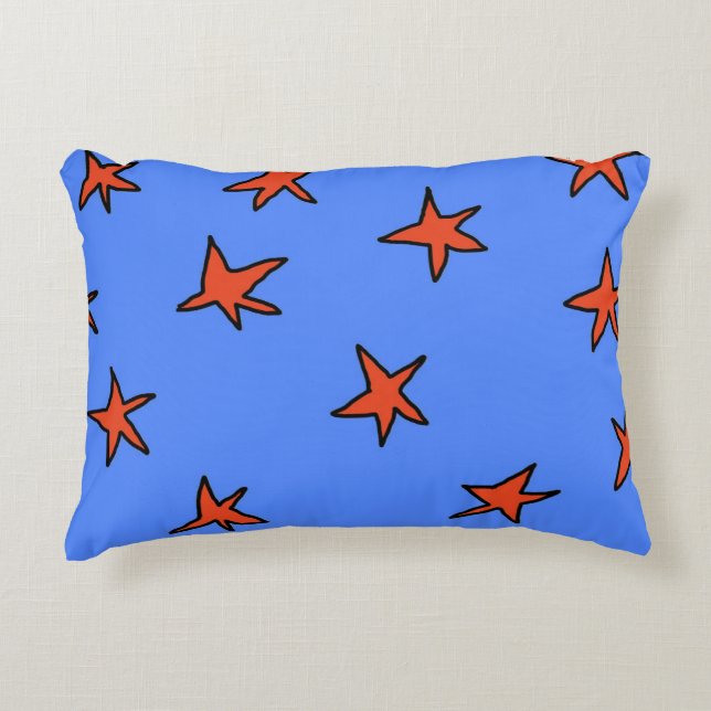 Lean into it star pillow (Front)