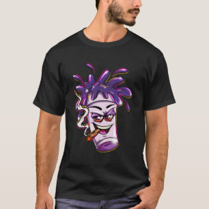Lean Purple Drank Dirty Double Cup Lean Line T-Shirt