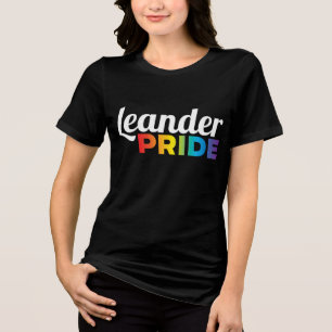 Leander Pride T-Shirt (Women's) Tri-Blend Shirt