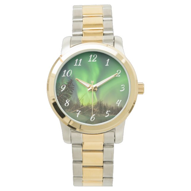 Leaning Spruce Aurora Watch (Front)