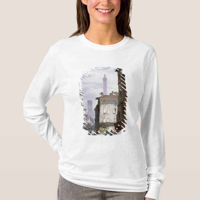 Leaning Tower, Bologna T-Shirt (Front)