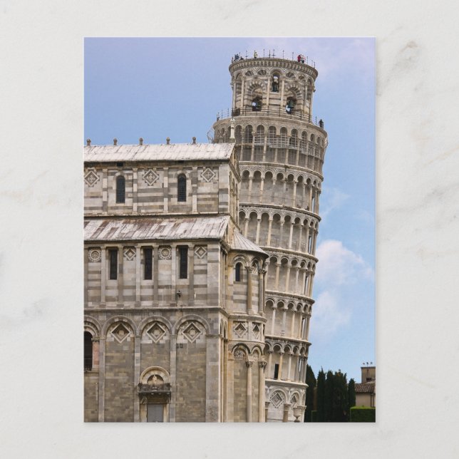 Leaning Tower of Pisa and Cathedral - Pisa, Italy Postcard (Front)