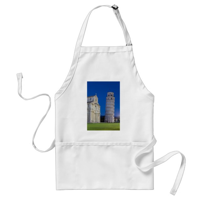 Leaning Tower of Pisa at night Standard Apron (Front)