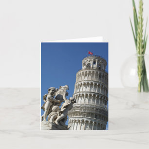 Leaning Tower of Pisa Card