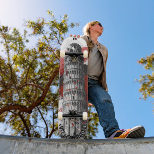 Leaning Tower of Pisa Dd Brand Skateboard