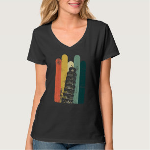Leaning Tower of Pisa Italy Building Landmark T-Shirt