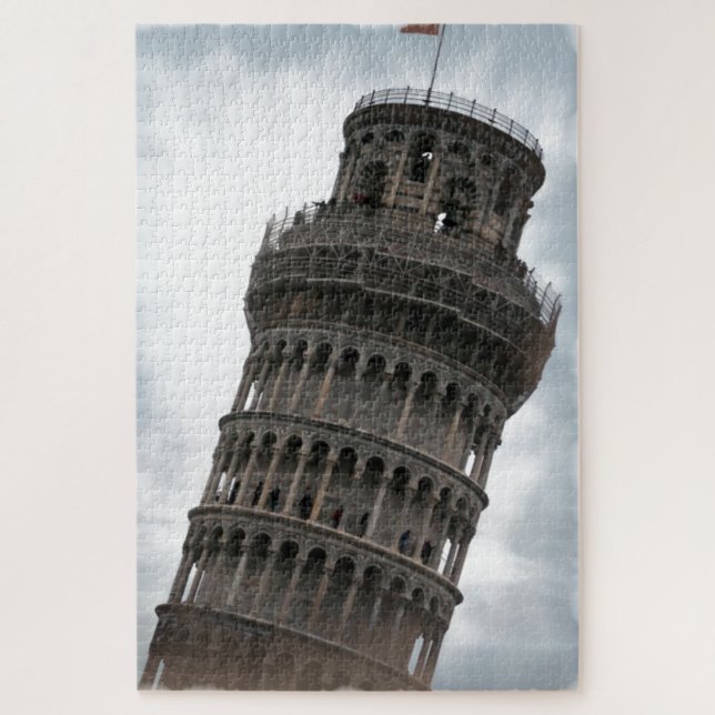 Leaning Tower of Pisa Italy Travel Jigsaw Puzzle (Vertical)