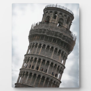 Leaning Tower of Pisa Plaque