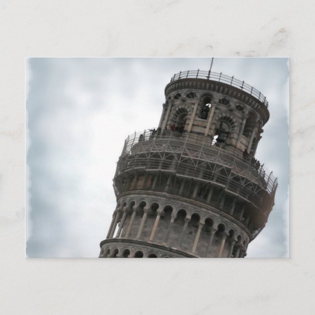 Leaning Tower of Pisa Postcard (Front)