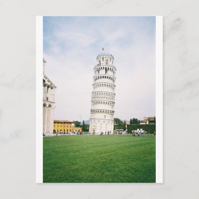 Leaning Tower of Pisa Postcard (Front)