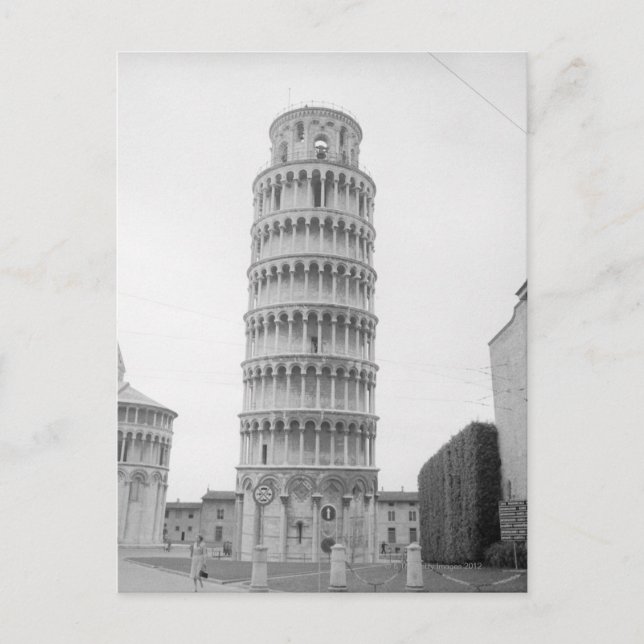 Leaning Tower of Pisa Postcard (Front)