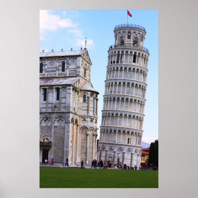 Leaning Tower of Pisa Poster (Front)