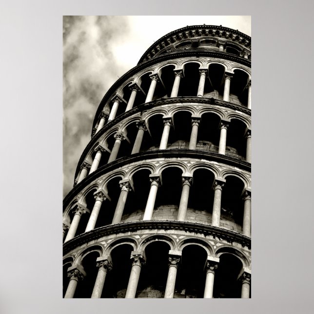 leaning tower of pisa poster (Front)