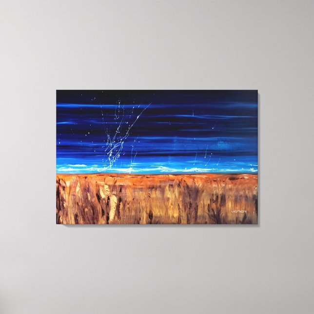 Leanne Venier HEALING COLORS Museum-Quality Giclee Canvas Print (Front)