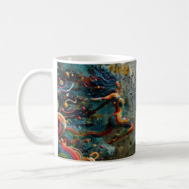Leap Coffee Mug (Left)