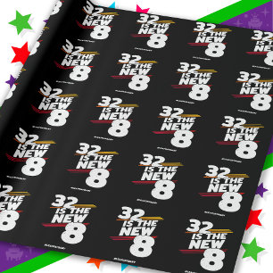 Leap Day 32nd Birthday Party New Leap Year Feb 29 Wrapping Paper