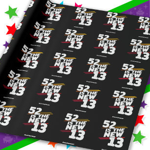 Leap Day 52nd Birthday Party New Leap Year Feb 29 Wrapping Paper