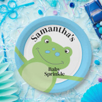 Leap Frog Green Froggy Baby Sprinkle Shower