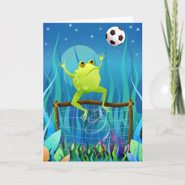 Leap frog - greeting card (Front)