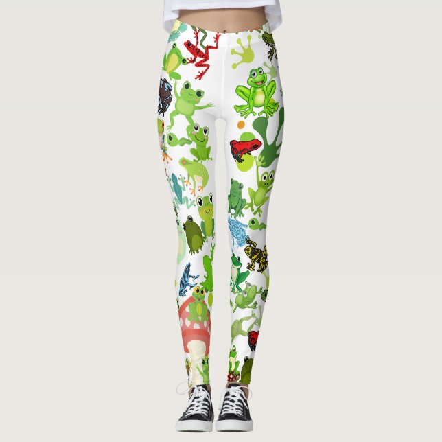Leap Frog Leggings (Front)