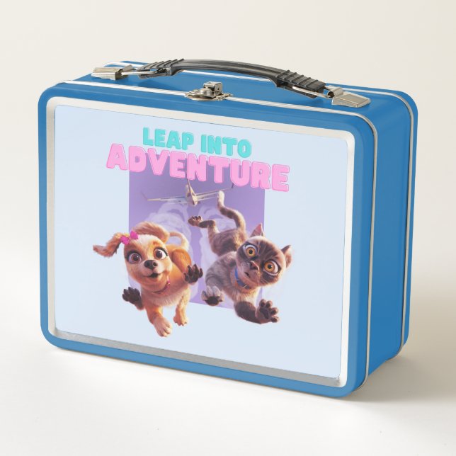 Leap Into Adventure Metal Lunch Box (Front)