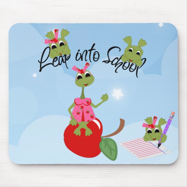 Leap into school Mouse Pad (Front)