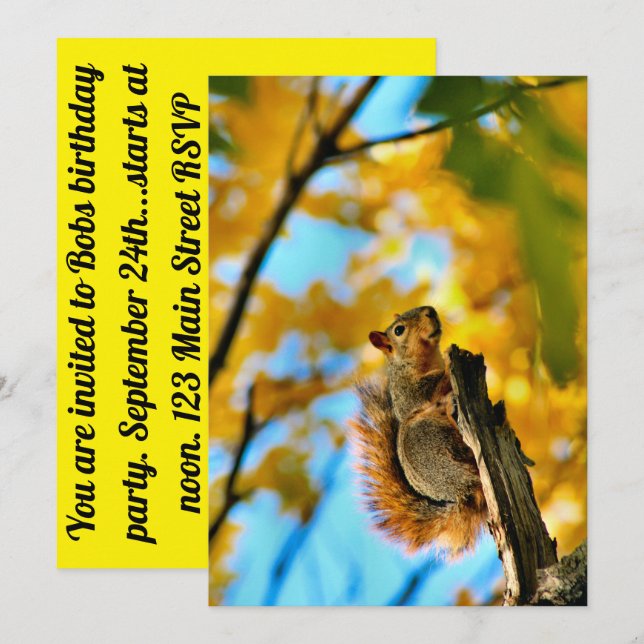 Leap Invitation (Front/Back)